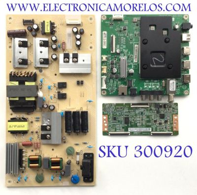 KIT DE TARJETAS PARA TV INSIGNIA / MAIN XKCB02K078 / 715GA715-M01-B00-005G / KSA550025 / FUENTE PLTVJW321XXGE / 715G8967-P01-014-003M / KSP550517 / T-CON 34291100BA / CSC02-1 / PANEL TPT550U2-D126.L / DISPLAY ST5461D12-6 VER.2.1 / MODELO NS-55F301NA22